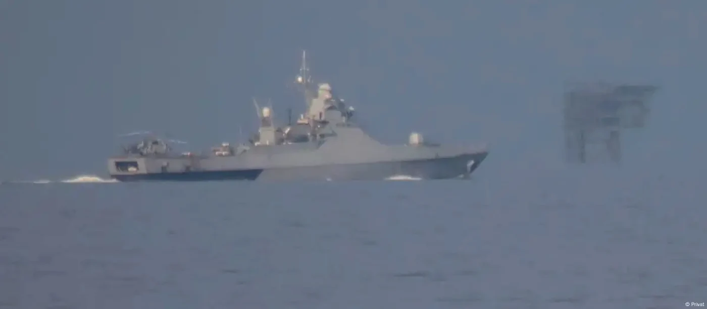 Navă militară rusească în Marea Neagră