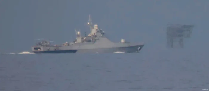 Navă militară rusească în Marea Neagră
