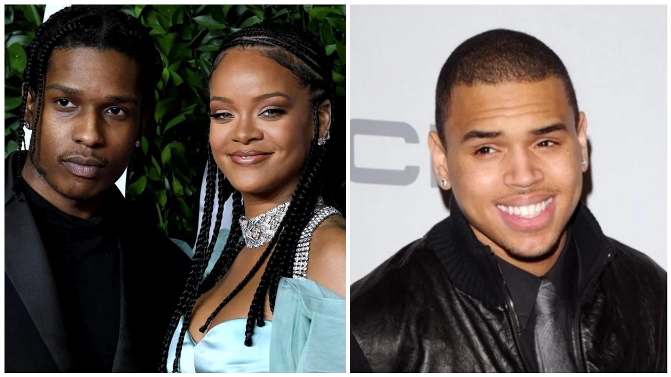 Chris Brown, fostul iubit violent al Rihannei, a reacționat la vestea că artista a devenit mamă