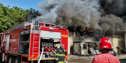 incendiu - timisoara