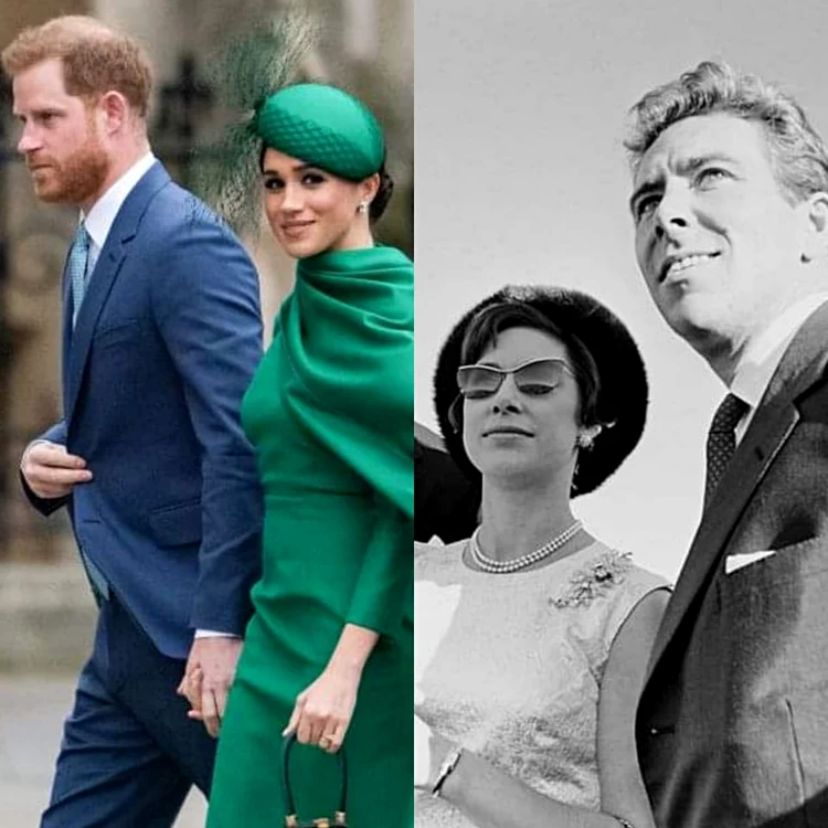 
    Meghan Markle și prințul Harry au părăsit familia regală anul trecutfoto: Getty Images  