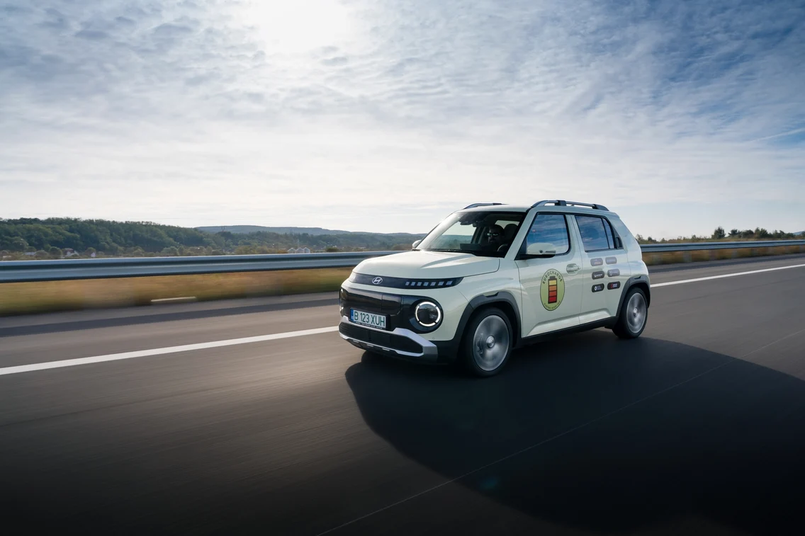  Hyundai Inster în Eurocharge 2025 Foto: Autocritica
