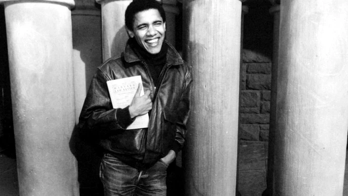 Barack Obama la Harvard, în 1992 FOTO Getty Images