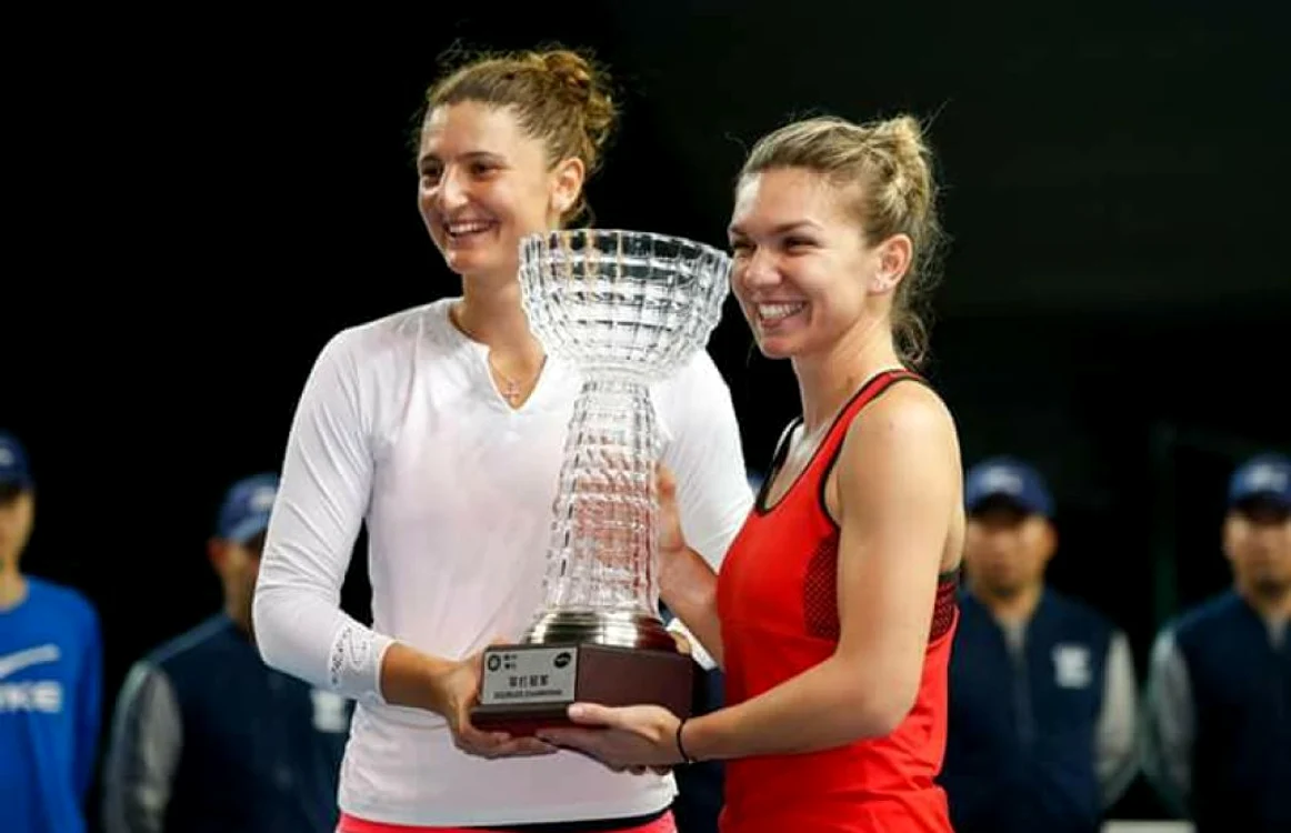 Irina Begu şi Simona Halep