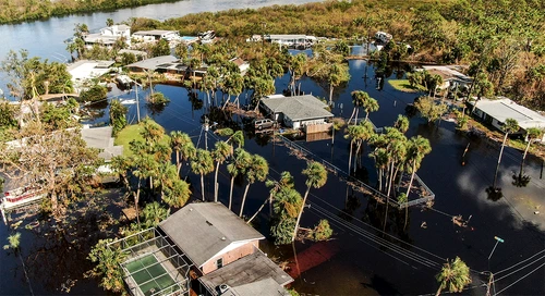 Inundații în Florida după uraganul Ian FOTO EPA EFE