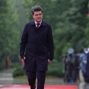 Nicușor Dan sosește la Cotroceni după ce a depus jurământul FOTO Inquam / Octav Ganea