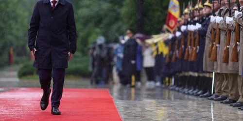 Nicușor Dan sosește la Cotroceni după ce a depus jurământul FOTO Inquam / Octav Ganea