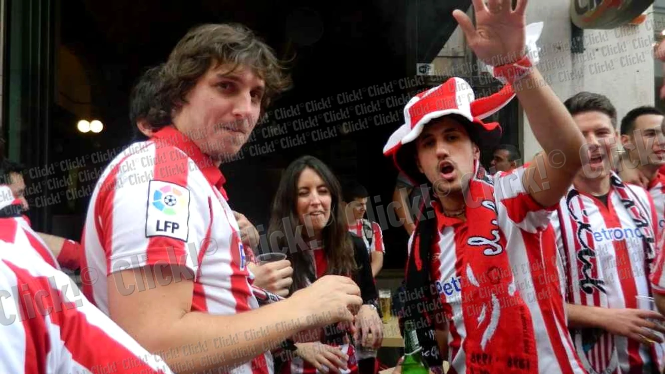 Fanii lui Athletic Bilbao au lăsat dezastru în urmă.