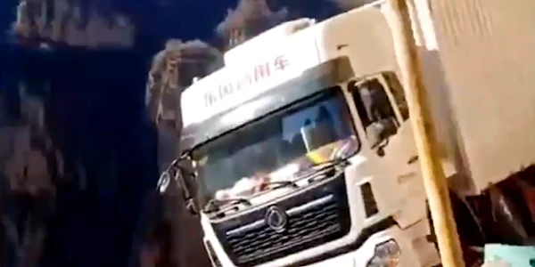 Camion accident munte prapastie China FOTO Profimedia