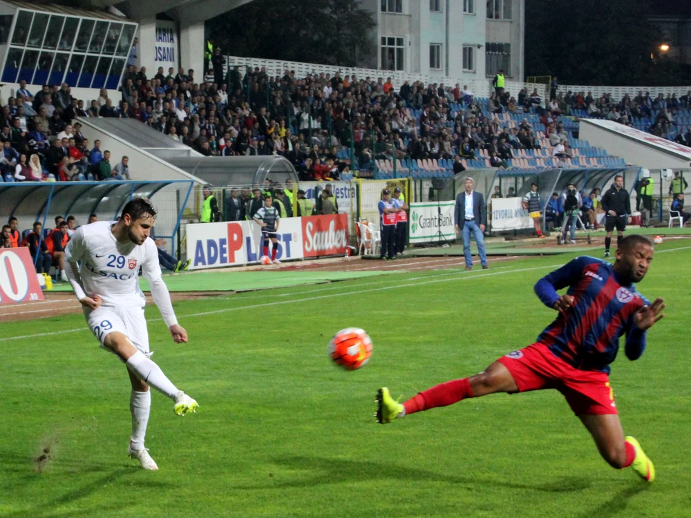 Paul Batin a înscris singurul gol al partidei FC Voluntari - Chiajna