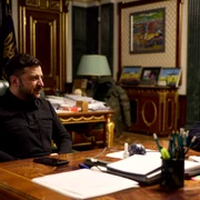 Volodimir Zelenski si Valeri Zalujnîi, la Kiev foto X @ZelenskyyUa png