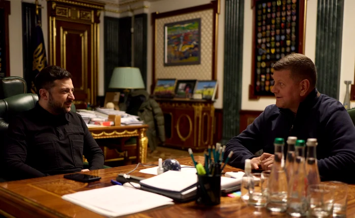 Zalujnîi îl acuză pe Zelenski pentru eșecul contraofensivei FOTO: X/ @ZelenskyyUa