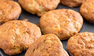 Muffins pufoase cu banane jpeg