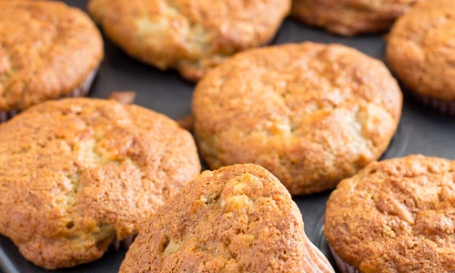 Muffins pufoase cu banane jpeg
