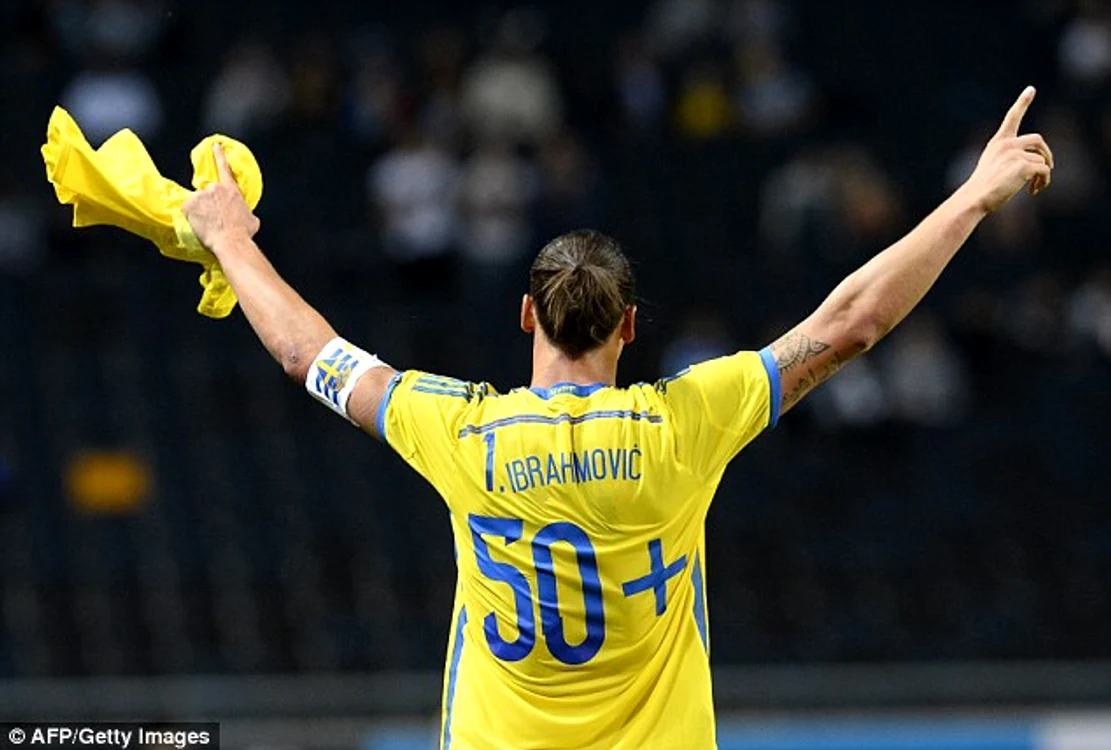 
    Zlatan Ibrahimovic a dat 50 de goluri pentru naţională  