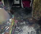 Incendiu Vâlcea - patru copii salvaţi din flăcări Foto Adevărul
