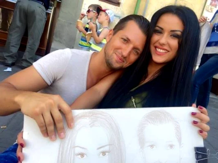 
    Alexandra și Valentin pozează într-un cuplu fericit pe rețelele de socializareFoto: arhivă personală  