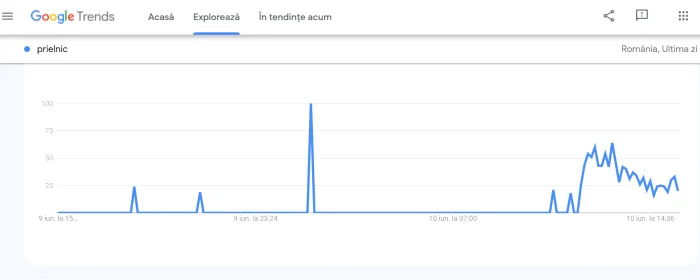 Cuvintele ”prielnic” și ”pe timpuri”, intens căutate pe google/FOTO: Google Trends