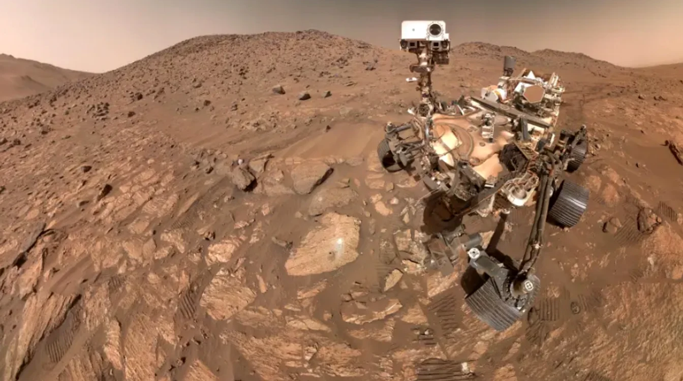 Roverul Perseverance al NASA, pe Marte. FOTO NASA/JPL-Caltech/MSSS 