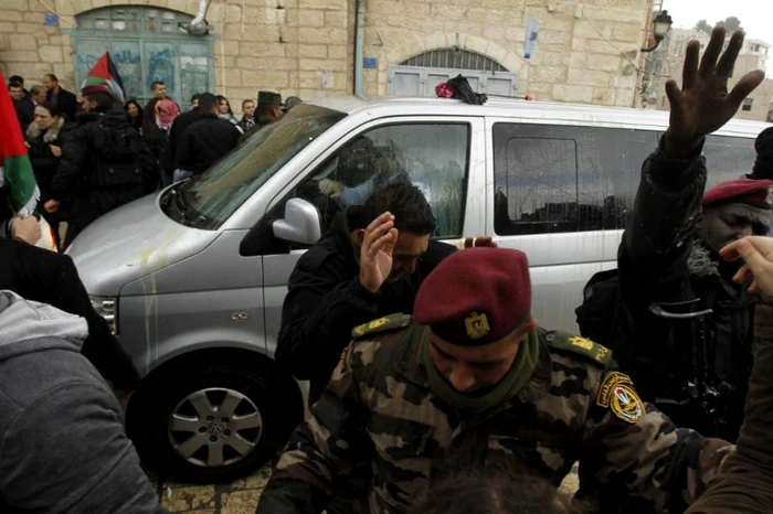 Patriarhul Theophilos in Cisiordania FOTO AFP