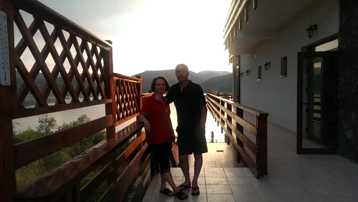 Petre Cătuneanu, alături de soția sa, Laura