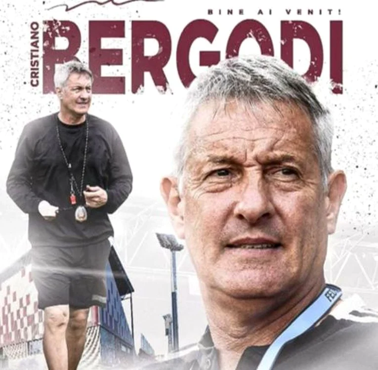 Afișul cu venirea lui Cristiano Bergodi era făcut de acum 10 zile 
