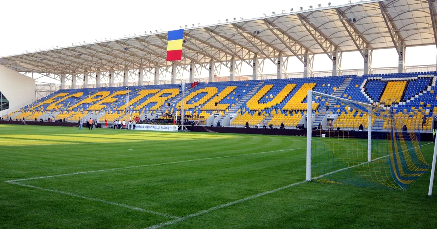 Stadionul municipial Ploieşti FOTO Mediafax