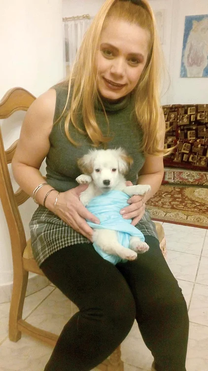 Mariana Calfa are un câine, OscarFoto: Click!