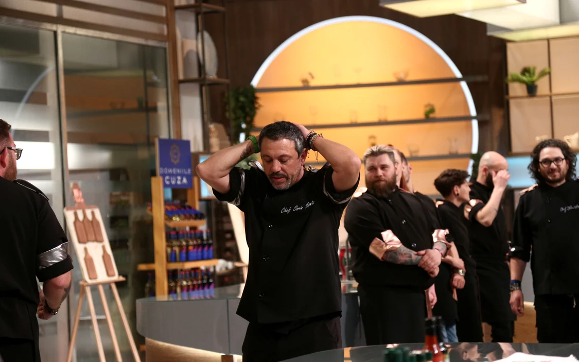 Sorin Bontea a avut o ieșire nervoasă în platoul „Chefi la cuțite“