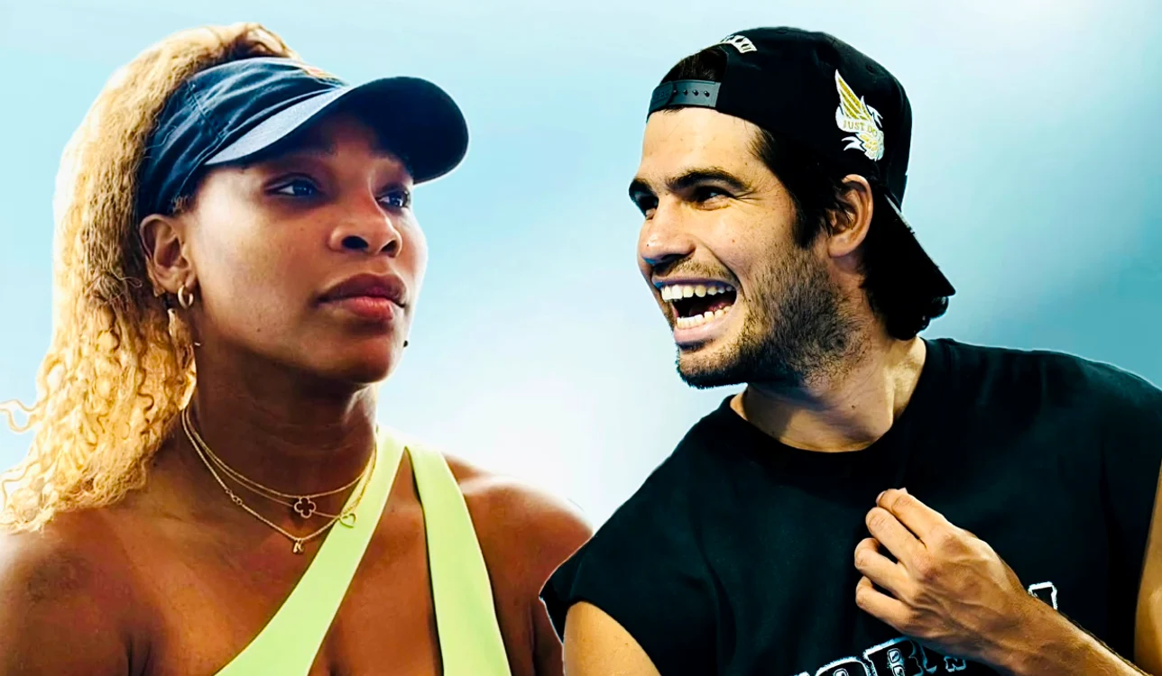 Serena Williams, partenera lui Carlos Alcaraz la dublu mixt