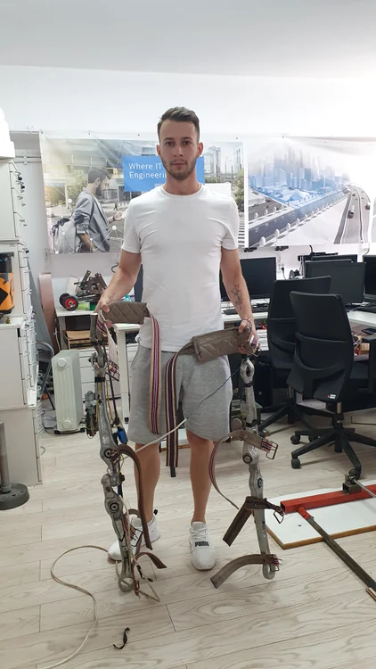 Ștefan Miron va îmbunătăți inovația tatălui său FOTO Valentin Trufașu