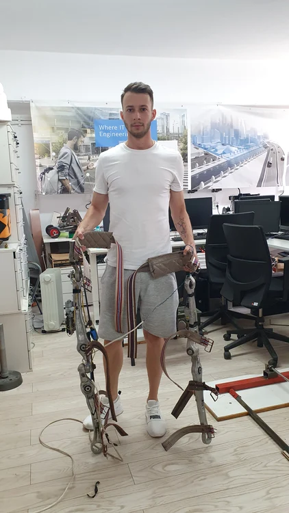 Ștefan Miron va îmbunătăți inovația tatălui său FOTO Valentin Trufașu
