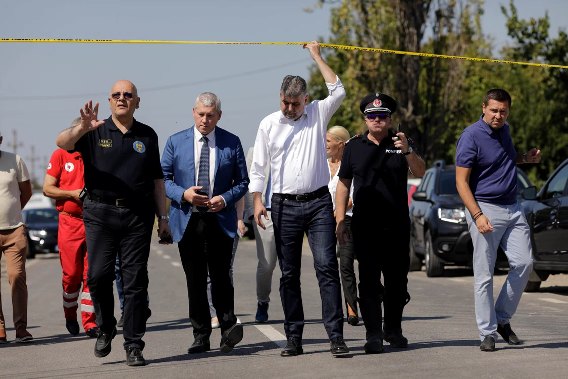 Raed Arafat Catalin Predoiu si Marcel Ciolacu la Crevedia  Foto Inquam Photos  Geoge Calin (1) jpg