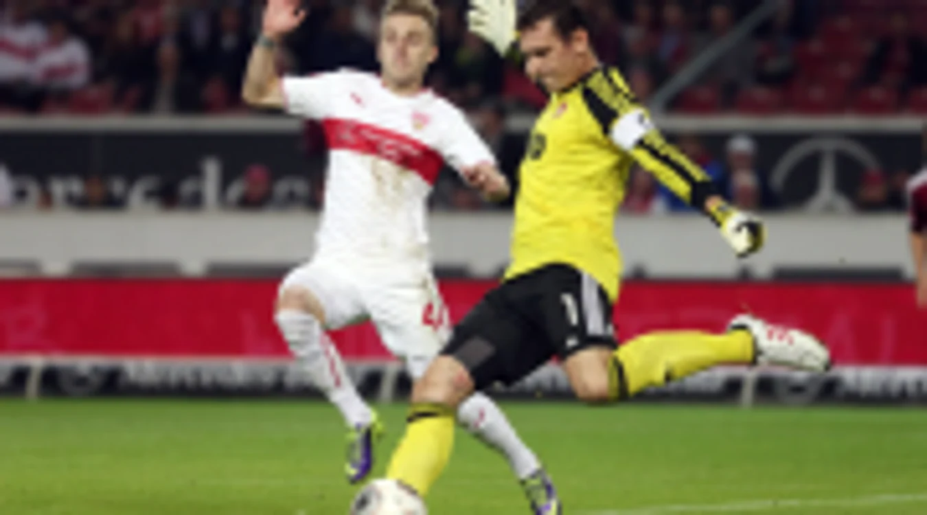 Maxim a fost omul meciului în Stuttgart - Nurnberg 1-1. FOTO: http://www.vfb.de