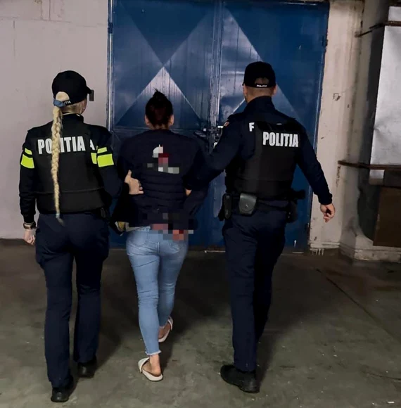 Femeie arestată după ce și-a amenințat fostul soț Foto: IPJ Brăila
