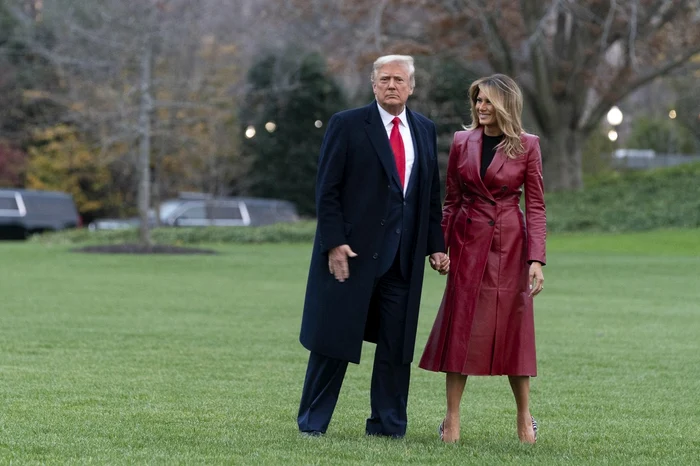 Donald Trump, alături de soția sa FOTO: Arhivă