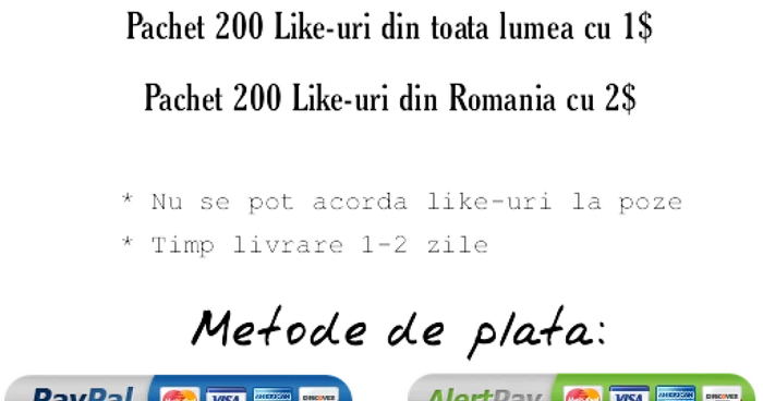 Vânzarea de fani pe Facebook, o nouă oportunitate de afacere