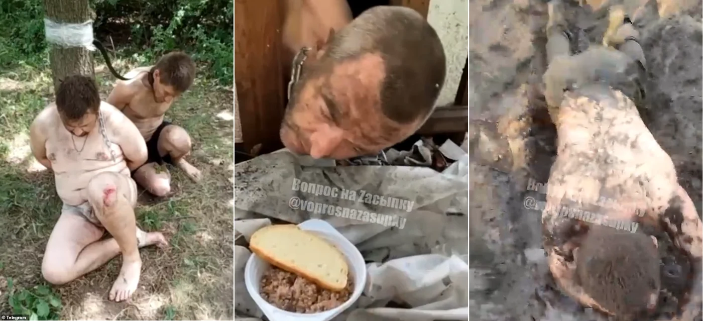 Soldații ruși sunt torturați de proprii comandanți FOTO Captură video