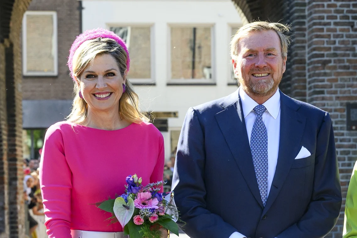 Regina Maxima a Olandei și Regele Willem Alexander. FOTO: Profimedia