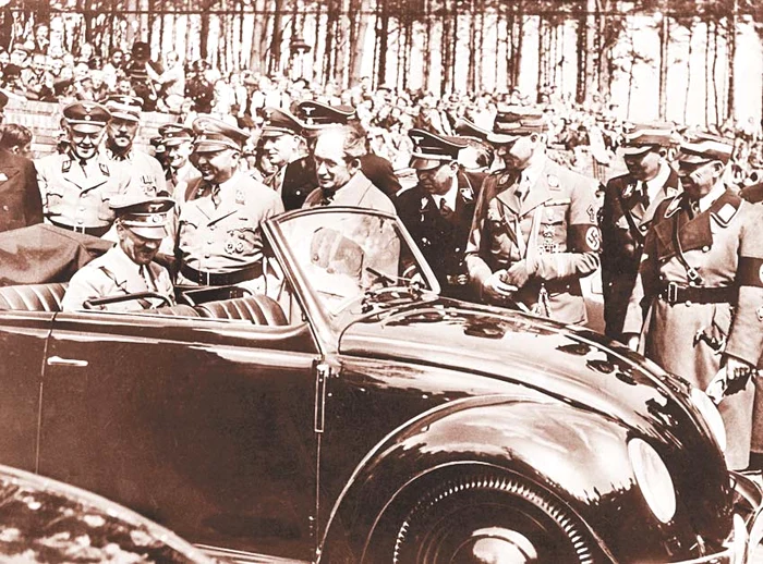 În 1938 începe producţia modelului Type 1, iar Adolf Hitler ţine morţiş să încerce maşina