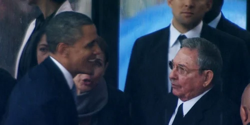 Barack Obama Raul Castro FOTO AP