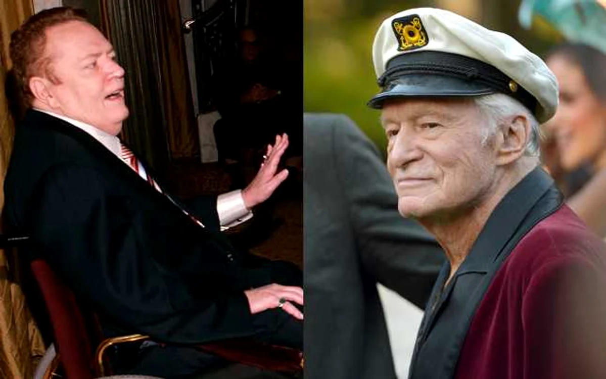 Larry Flynt  şi Hugh Hefner FOTO
Guliver/GettyImages