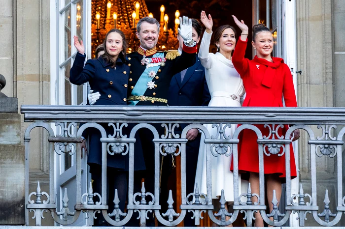 Prințesa Josephine la Castelul Amalienborg, după proclamarea părinților săi ca noi regi, Getty (1) jpg