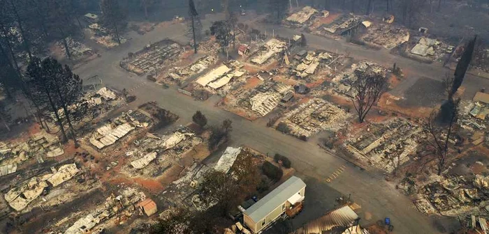 California distrusă de incendii. FOTO Guliver-Gettyimages