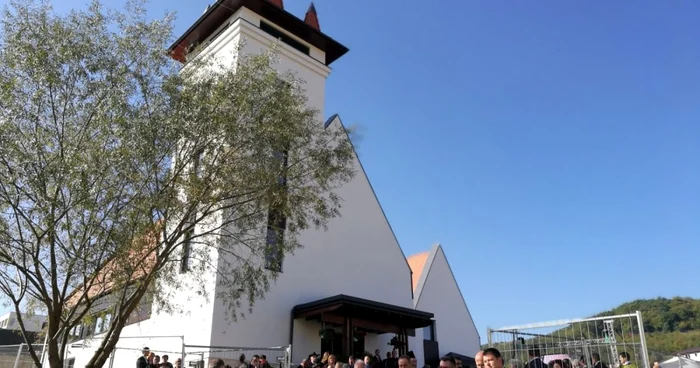 cluj biserica reformata viktor orban. foto remus florescu