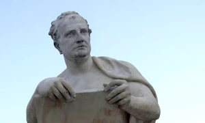 Titus Livius, statuie din secolul al XIX-lea, amplasată în fața Parlamentului austriac, în Viena (© Acediscovery / Wikimedia Commons)