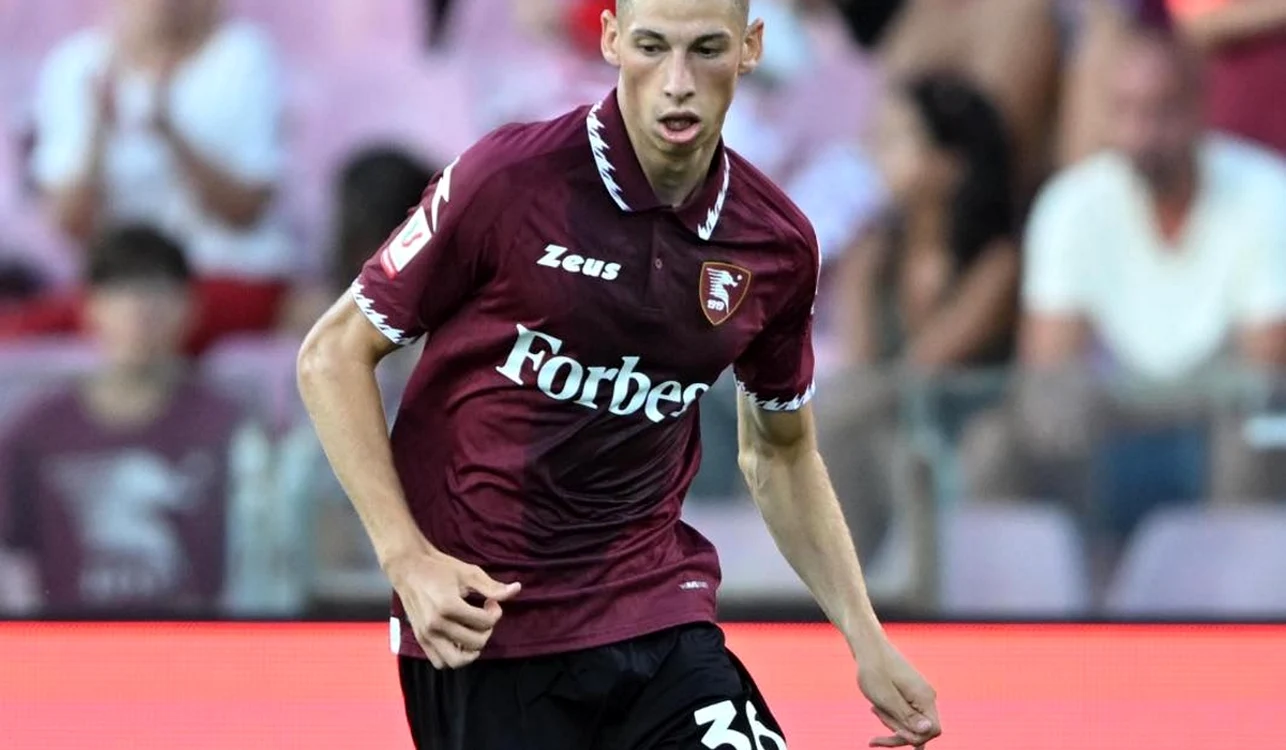 Românul Andres Sfait a jucat primul său meci în Serie A (FOTO: Facebook)