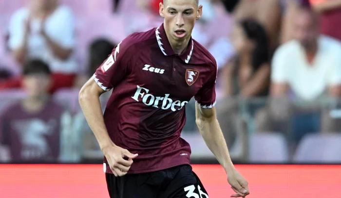 Românul Andres Sfait a jucat primul său meci în Serie A (FOTO: Facebook)