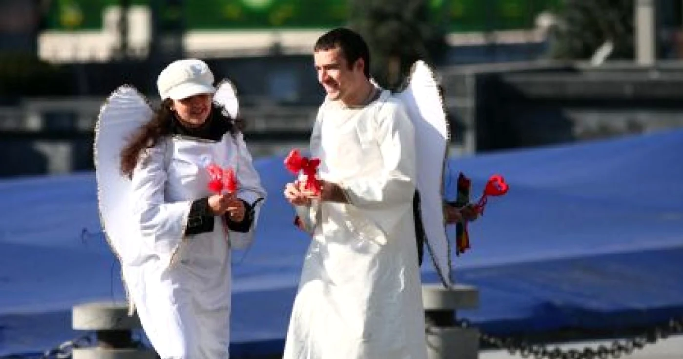 Sfântul Valentin este sărbătorit în întreaga lume de cei care se iubesc
