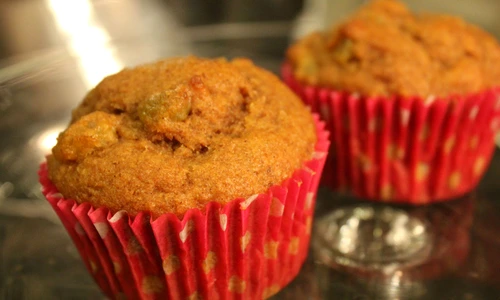 Whole Wheat Pumpkin Muffins jpeg